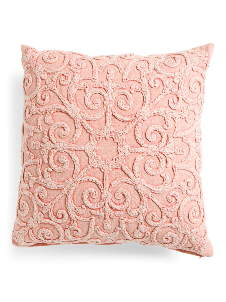 Handcrafted in India Embroidered Pillow