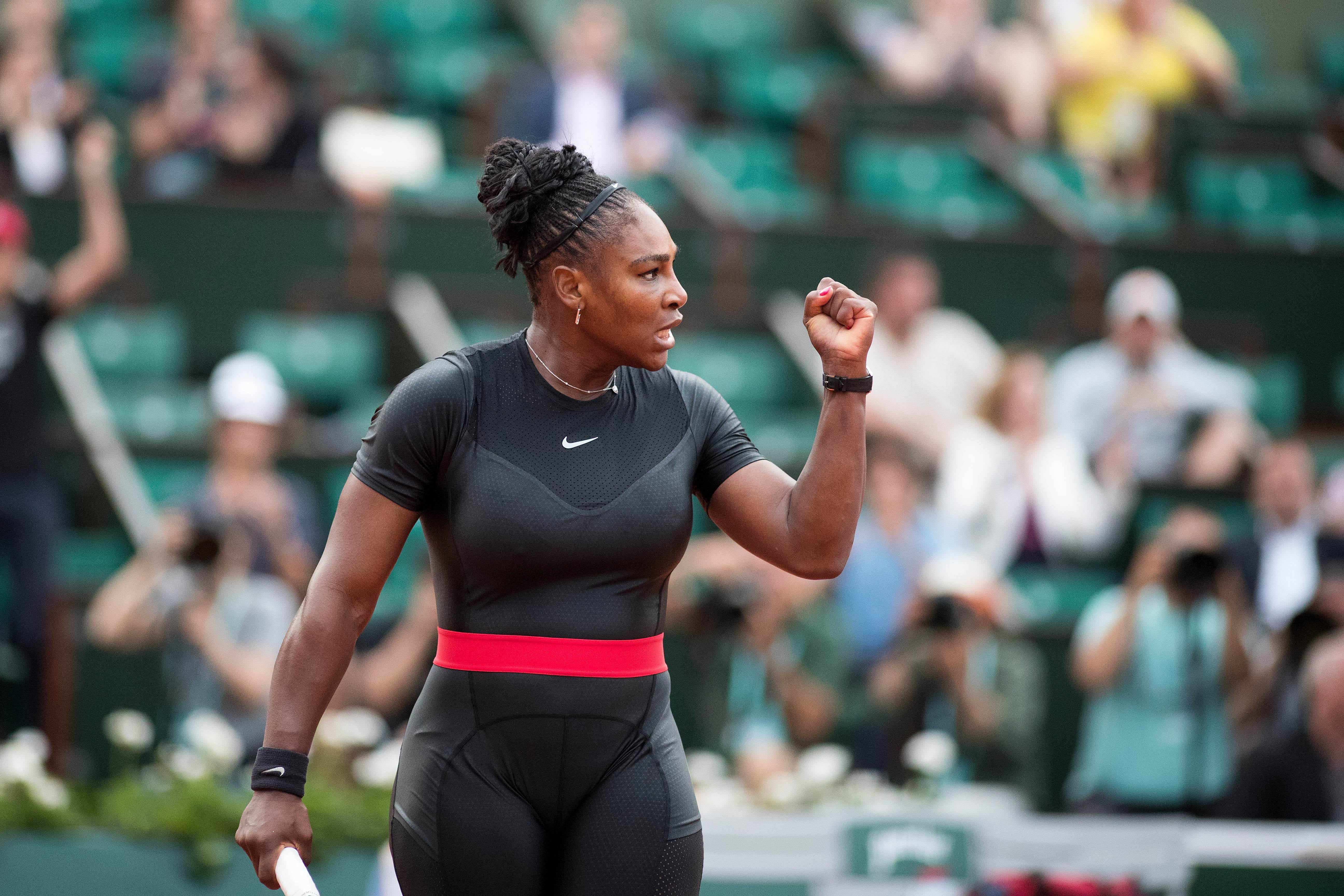 Serena williams top bodysuit nike