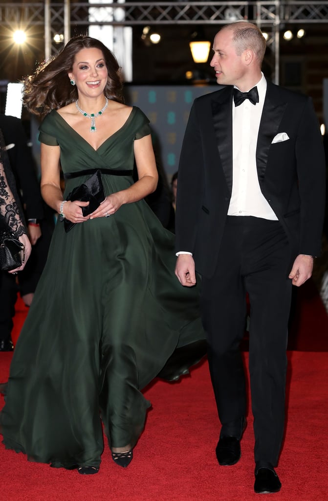 Prince William and Kate Middleton at the BAFTA Awards