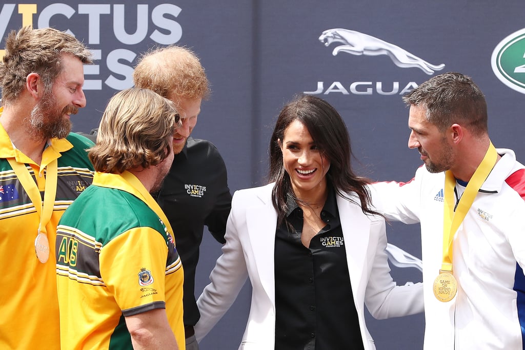 Prince Harry and Meghan Markle at the 2018 Invictus Games