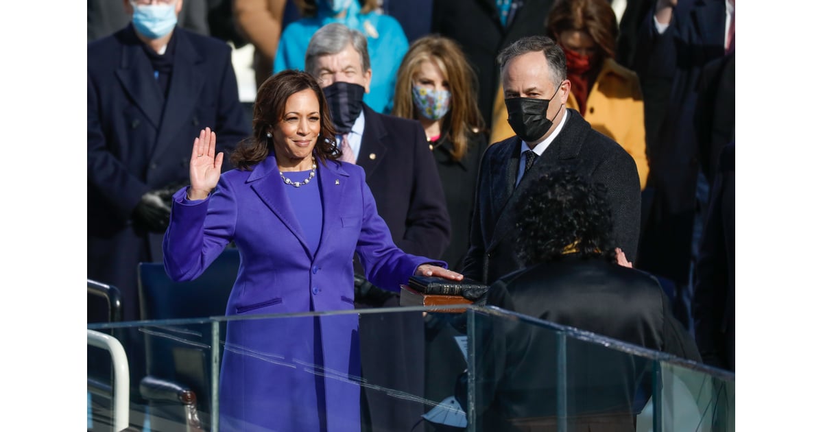 Vice President Kamala Harris | Why Women Wore Purple During the ...