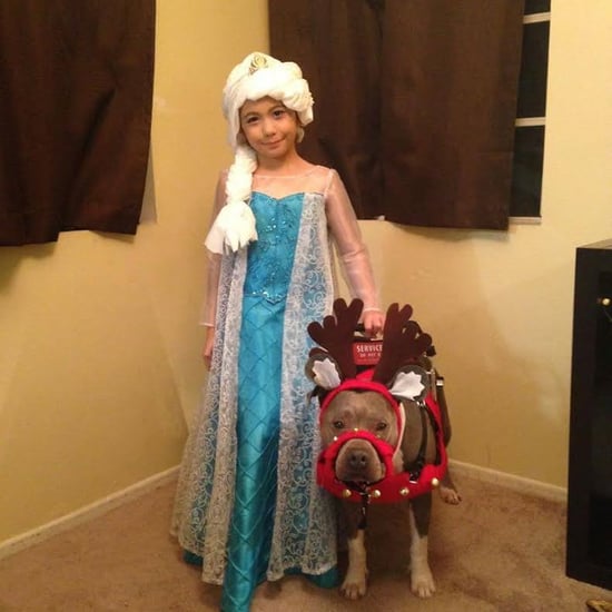 Autistic Girl and Service Dog Denied Picture With Santa