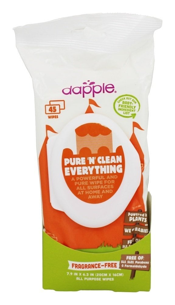 Dapple Pure 'N' Clean Everything Wipes