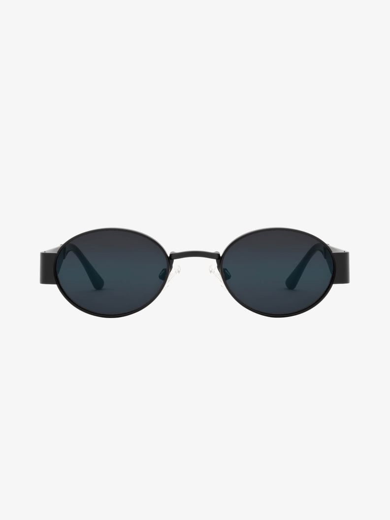 Kim Kardashian/Carolina Lemke Indra Glasses in Black Smoke