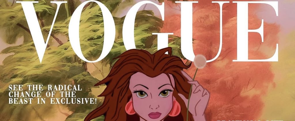 This Artist Gave Disney Princesses Their Own Vogue Covers