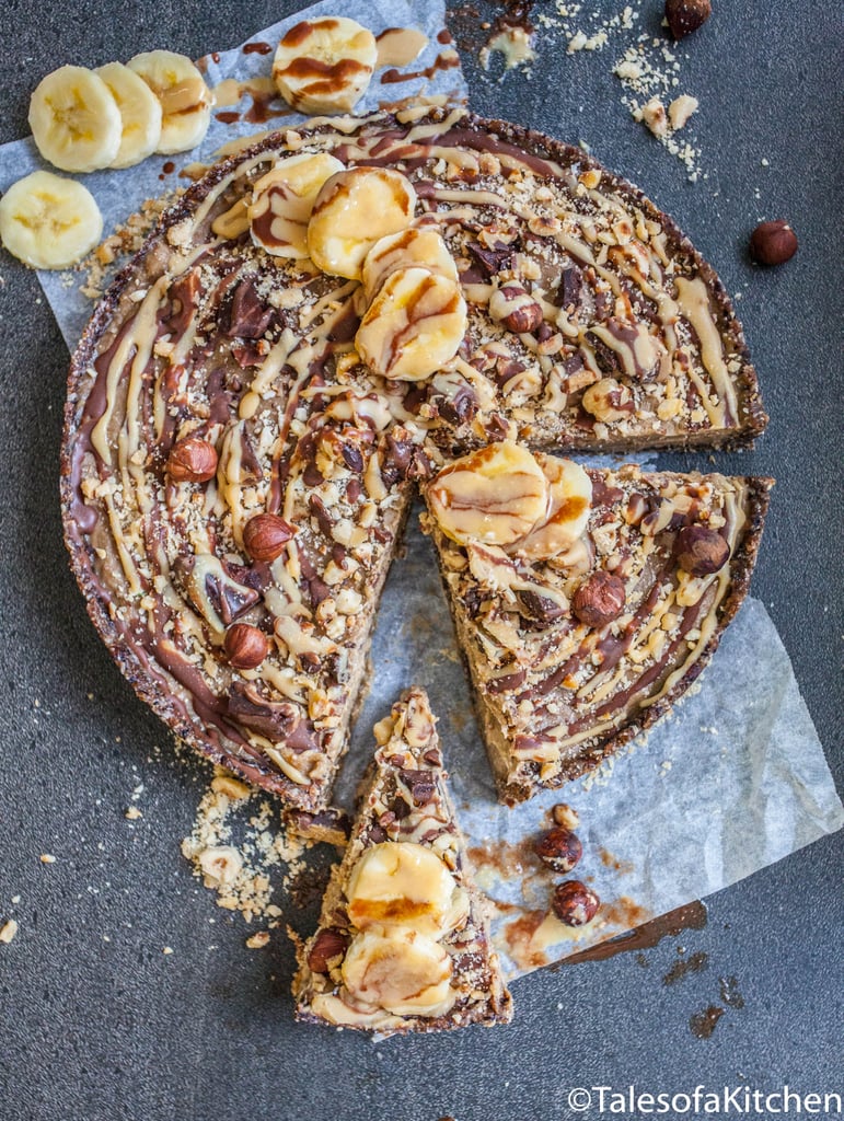 Banana and Salted Caramel Tart