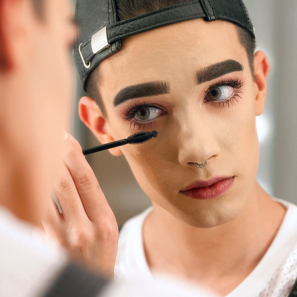 POPSUGAR: When did you realize you wanted to be a makeup artist and what inspired your love of makeup? What steps have you taken as a 17-year-old to make this dream come true?
James Charles: I tried makeup for the first time a year ago, but I loved the feeling of being able to finish a glam look on a friend and having them feel beautiful. I knew then it was what I wanted to do. On social media, I try hard to be myself and inspire others by stepping outside the box and never being afraid to speak my mind or conforming to the norm.
PS: What went through your mind and how did you feel when Zendaya retweeted your famous school portrait?
JC: I WAS SHOOK! I love her and now we follow each other on Instagram, so we're basically like BFFs. OK, maybe not, but I wish. One day.
PS: Who makes your favorite ring light? And why do you think it makes photos better? Walk us through that school picture day . . .
JC: My ring light is just a random one from Amazon! They're great for beauty photographing because it distributes even lighting all around the face, so there are no harsh shadows. Picture day was crazy. I woke up early to get glammed, but my original pics did not do it justice. I usually would never be this picky, but it's my senior pics and I did want to post them on Instagram, so I reached out to the company and asked to retake them and the rest is history!