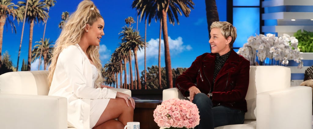 Ellen DeGeneres Wastes No Time Asking Khloé Kardashian What We All Want to Know