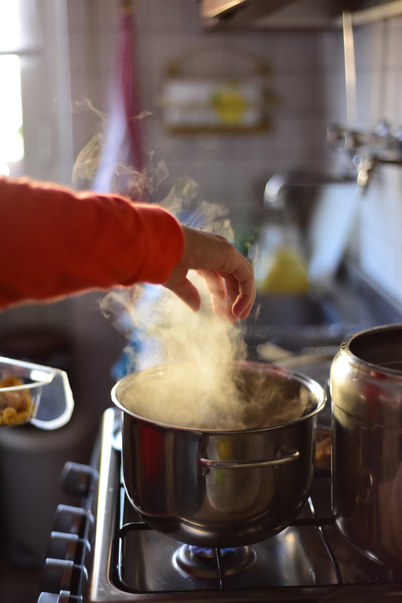 Add Salt and Oil to Boiling Pasta Water