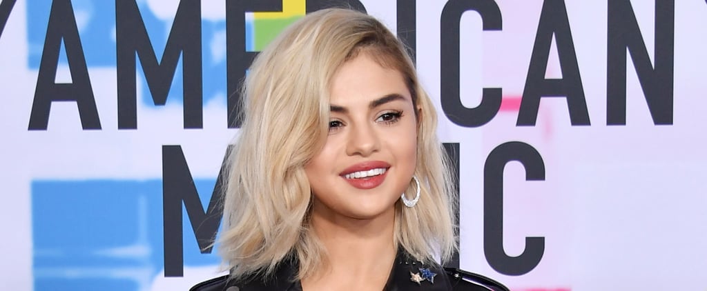 Selena Gomez at the 2017 American Music Awards