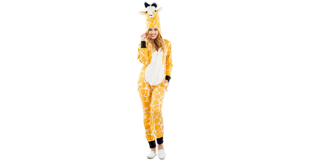 Womens Giraffe Costume Best Onesies For Adults To Wear On Halloween 2020 Popsugar Fashion 3597