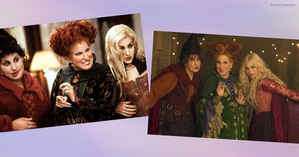 How the Sanderson Sisters' "Hocus Pocus 2" Costumes Differ From the Originals