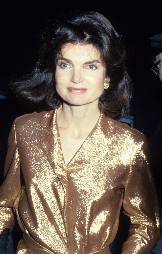 Jackie Kennedy at the International Center of Photography in 1978