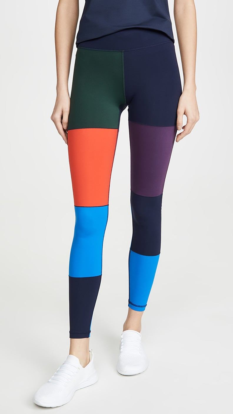 Tory Sport Block Full Length Leggings