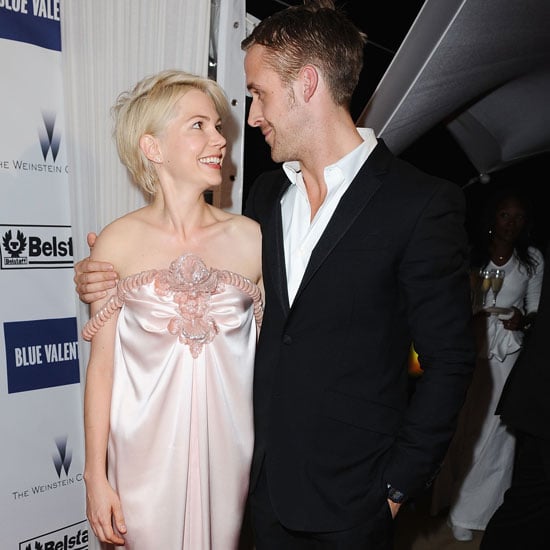 Michelle Williams and Ryan Gosling shared a moment during the premiere of Blue Valentine in 2010.
