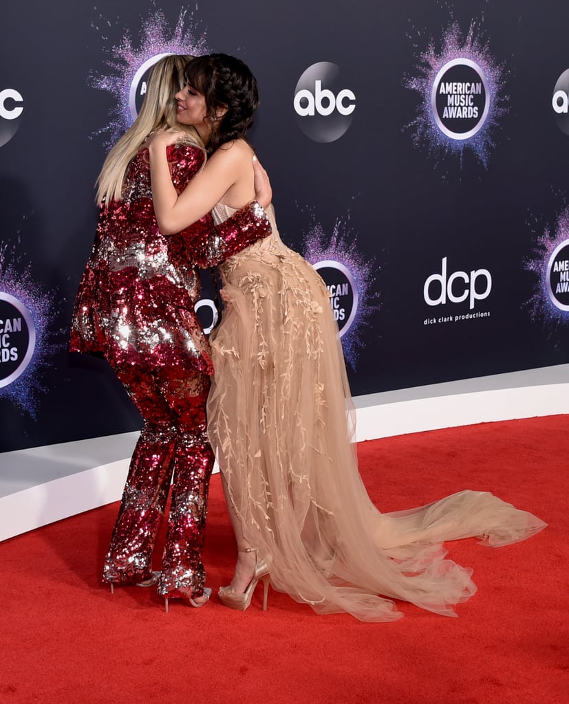 Kelsea Ballerini and Camila Cabello at the 2019 American Music Awards