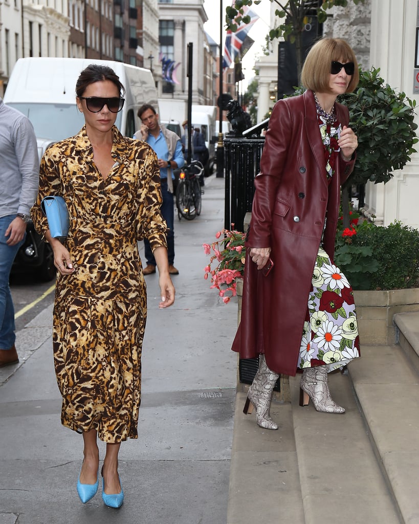 Victoria Beckham's Leopard-Print Dress September 2018