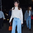 Selena Gomez's '60s-Inspired Outfit Came Complete With This Unique Croc-Embossed Bag