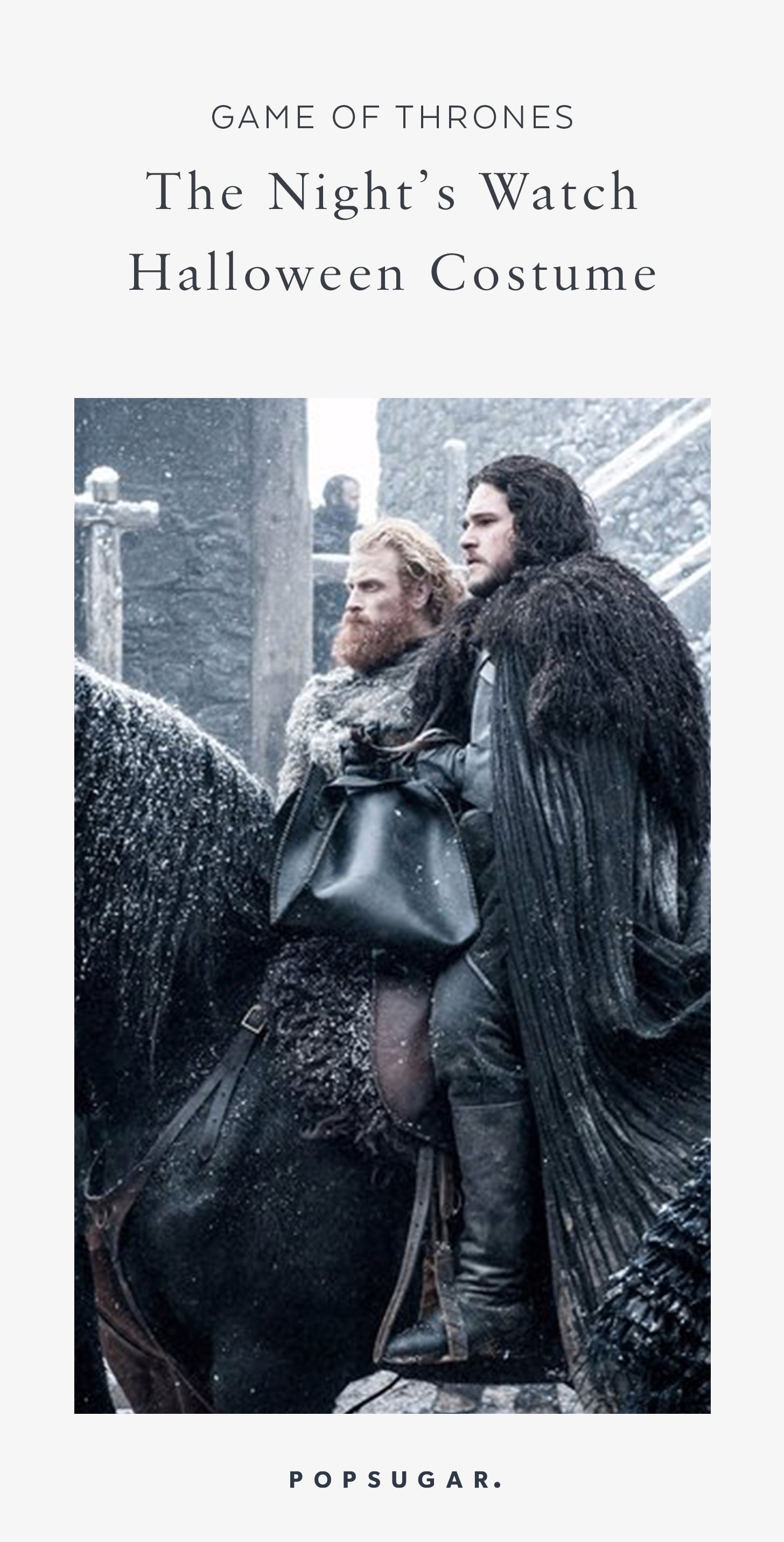 Game of Thrones the Night's Watch Costume | POPSUGAR Fashion