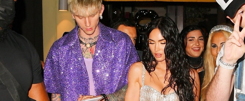 Did Megan Fox Change Out of Her Sexy Naked Dress That Caused All That Commotion? Why Yes, She Did