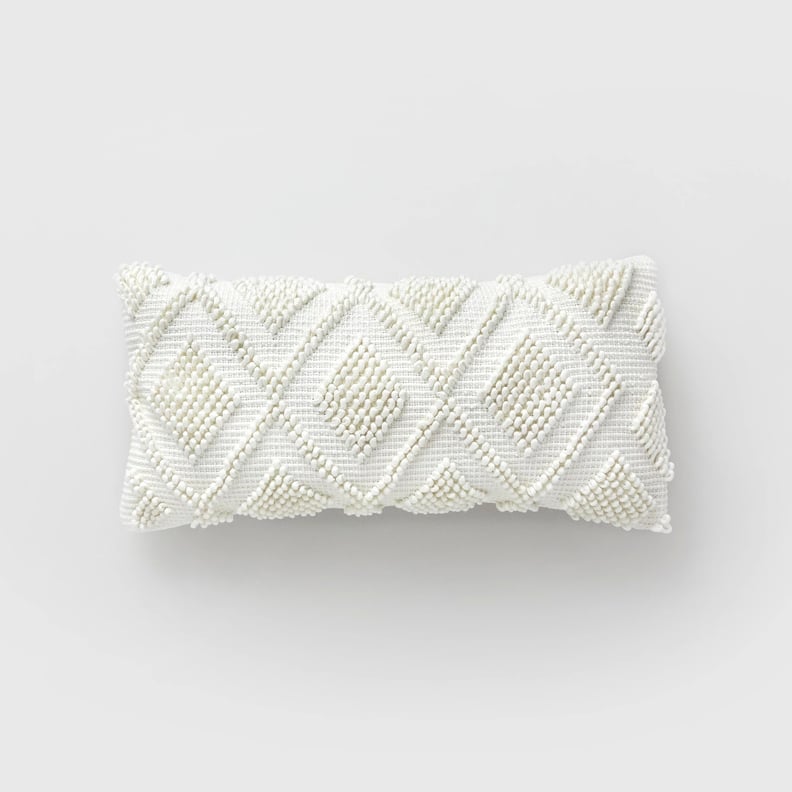 Square Looped Diamonds Outdoor Pillow