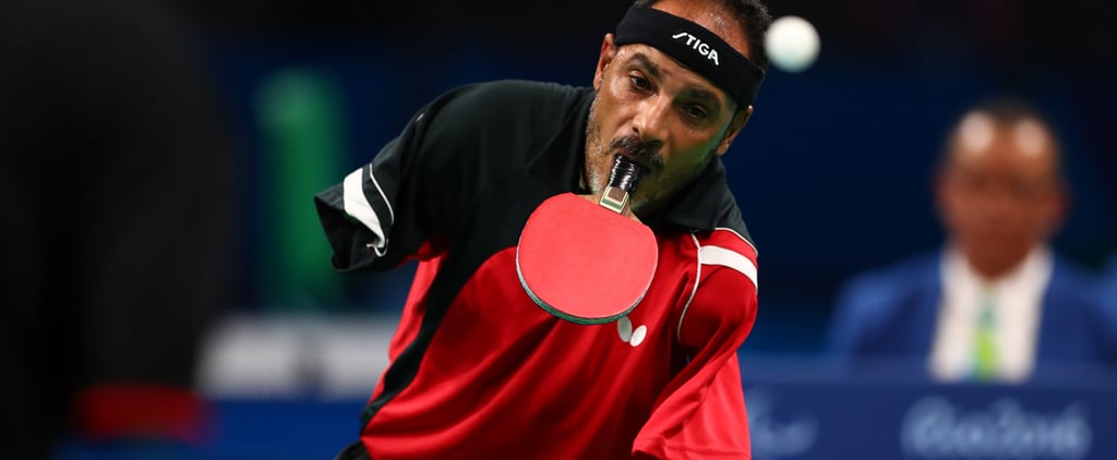 Paralympic Table Tennis Player Who Uses His Mouth to Play