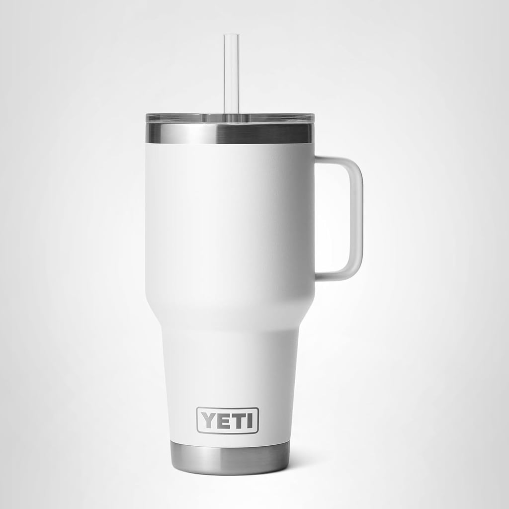 Yeti Rambler 35oz Tumbler ($29, originally $42)
I am always passively drinking water, so the bigger the water bottle the more hydrated I tend to be. This large tumbler keeps my favorite beverages ice cold and is the perfect companion to a heated workout or a hot day by the pool. At a 30 percent discount, I'll be stocking up on extra tumblers to keep stocked in my home.
