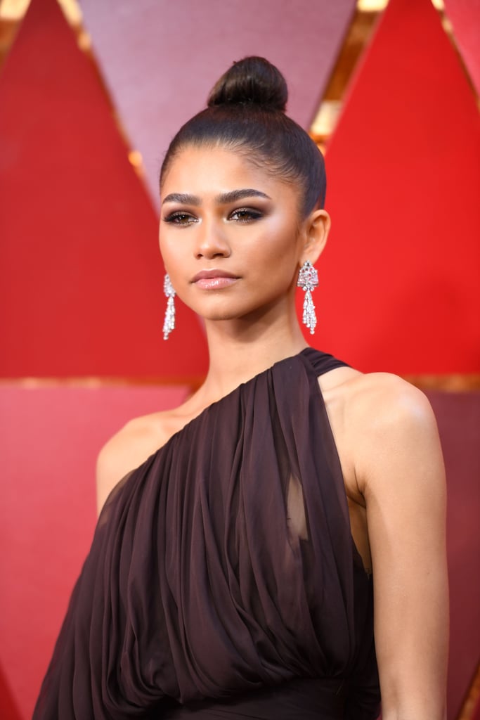 Zendaya Hair and Makeup at the 2018 Oscars