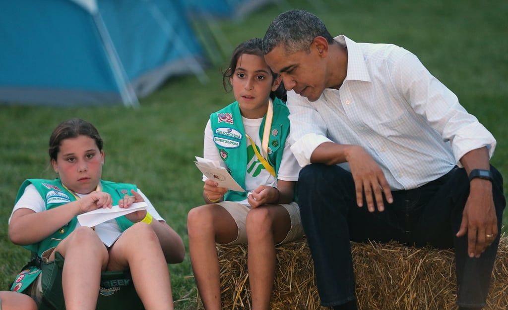 Girl Scouts at the White House