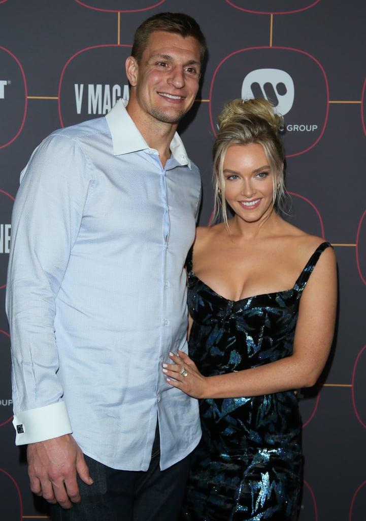 March 2019: Camille Kostek Supports Rob Gronkowski's First Retirement