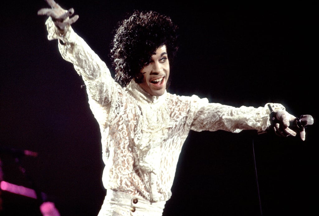 Prince asked the crowd to sing along during a performance in Chicago in December 1984.