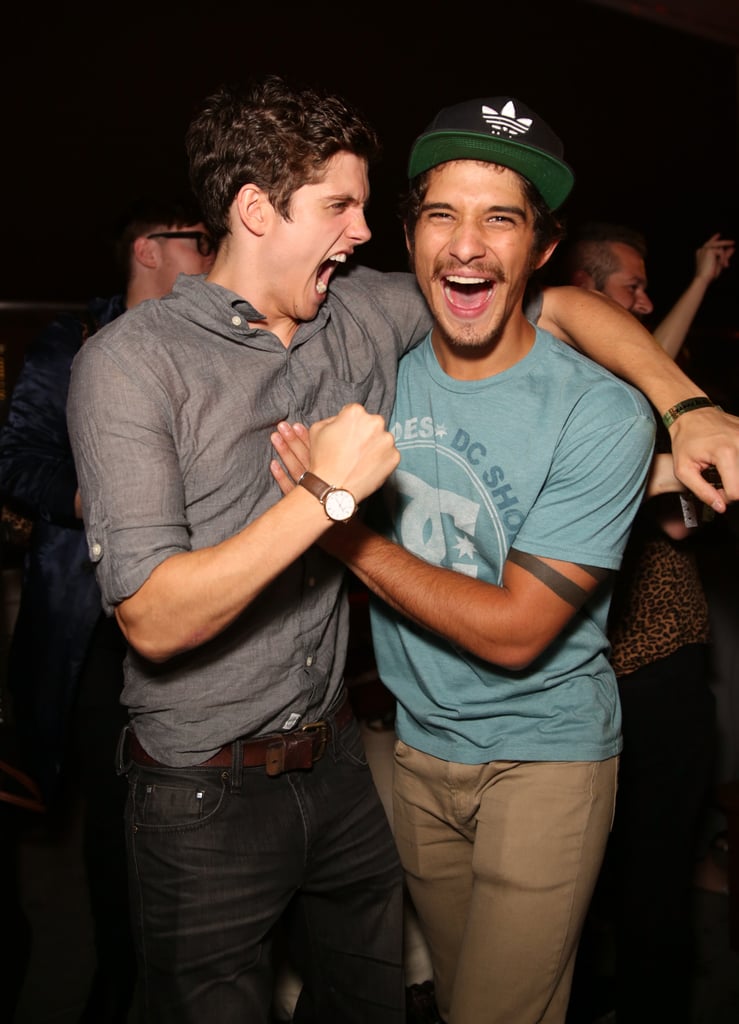Teen Wolf stars Daniel Sharman and Tyler Posey had a boys' night out in 2013.