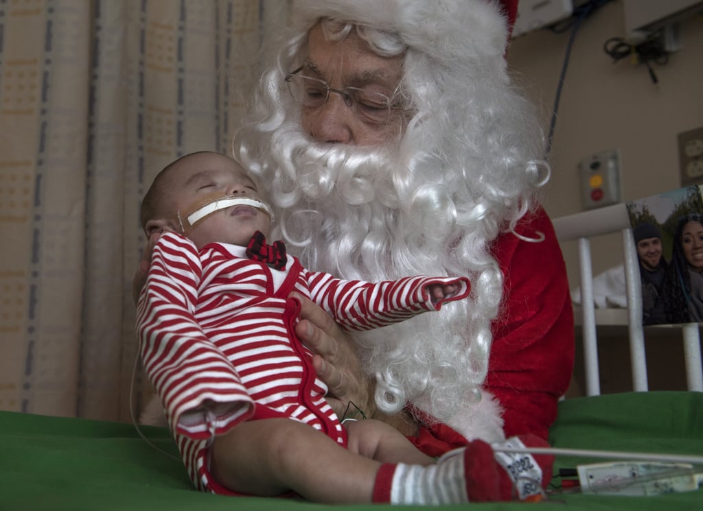 Santa Photos With NICU Babies December 2018