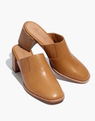 Madewell The Carey Mule in Leather