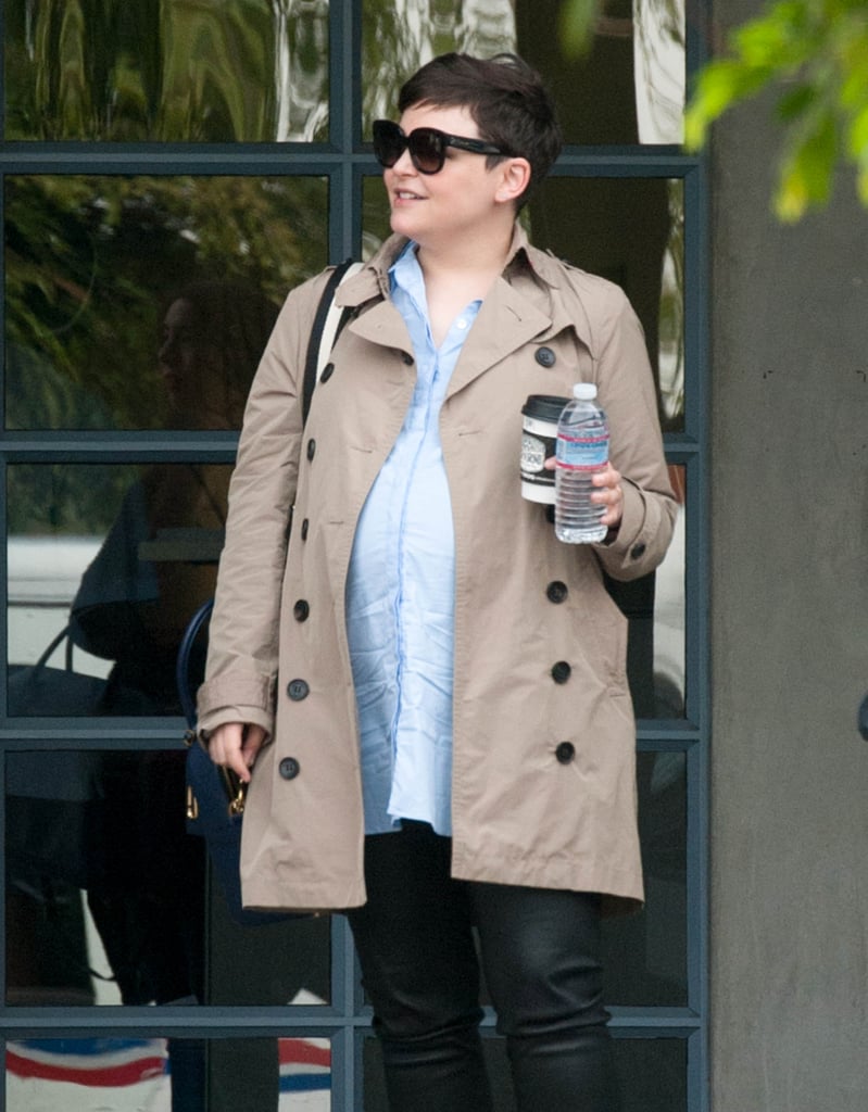 Ginnifer Goodwin Pregnant Out In La March 2016 Popsugar Celebrity