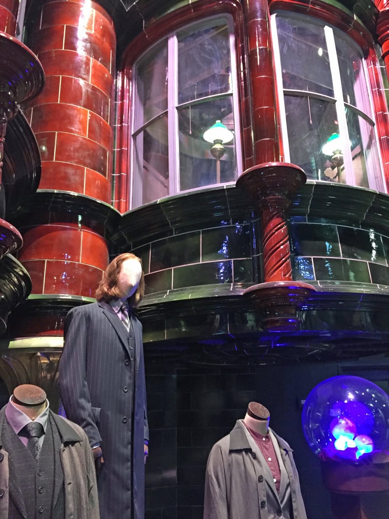Here's another close-up look at the set and some costumes.