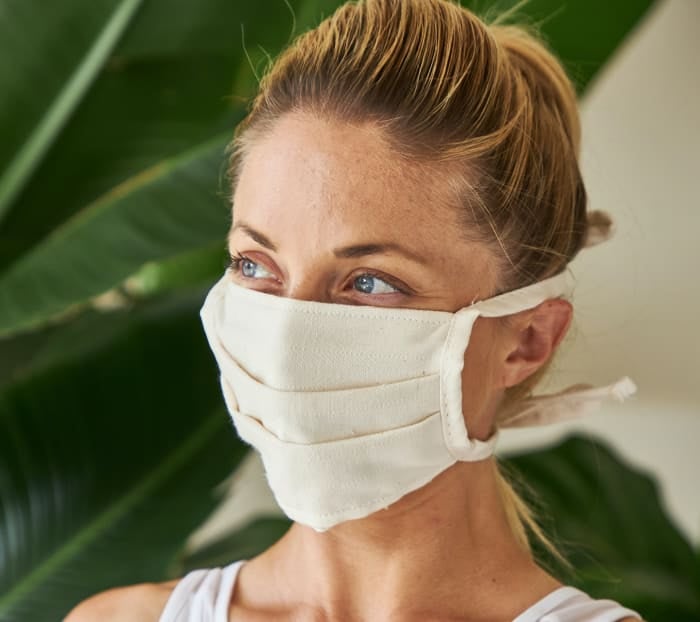Avocado Organic Cotton Face Masks