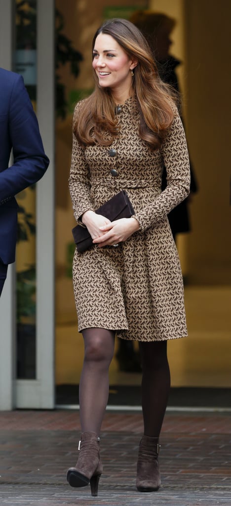 She Begins to Wear Tights to Keep Warm