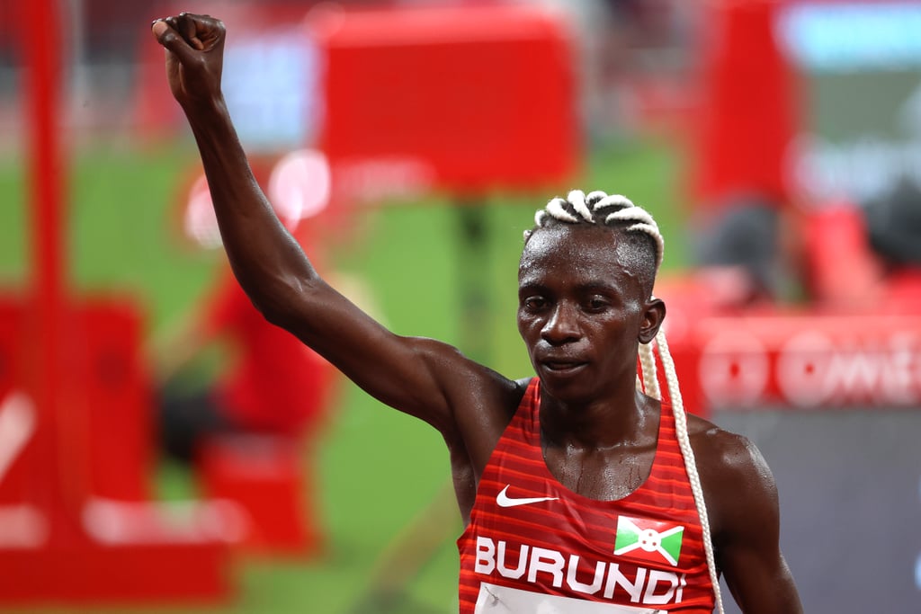 Francine Niyonsaba's White Cornrows