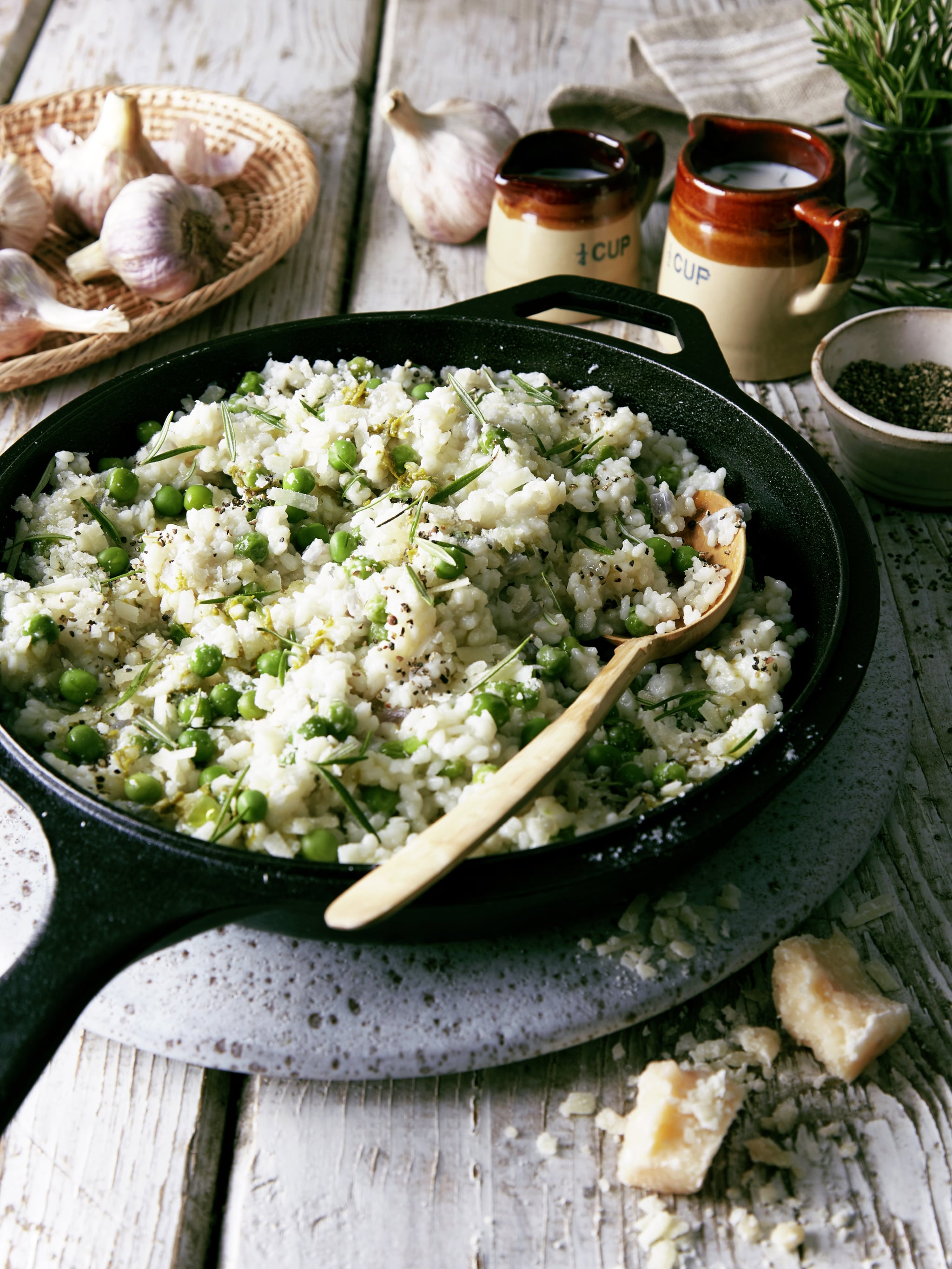 Green Pea Asparagus Risotto | POPSUGAR Middle East Food