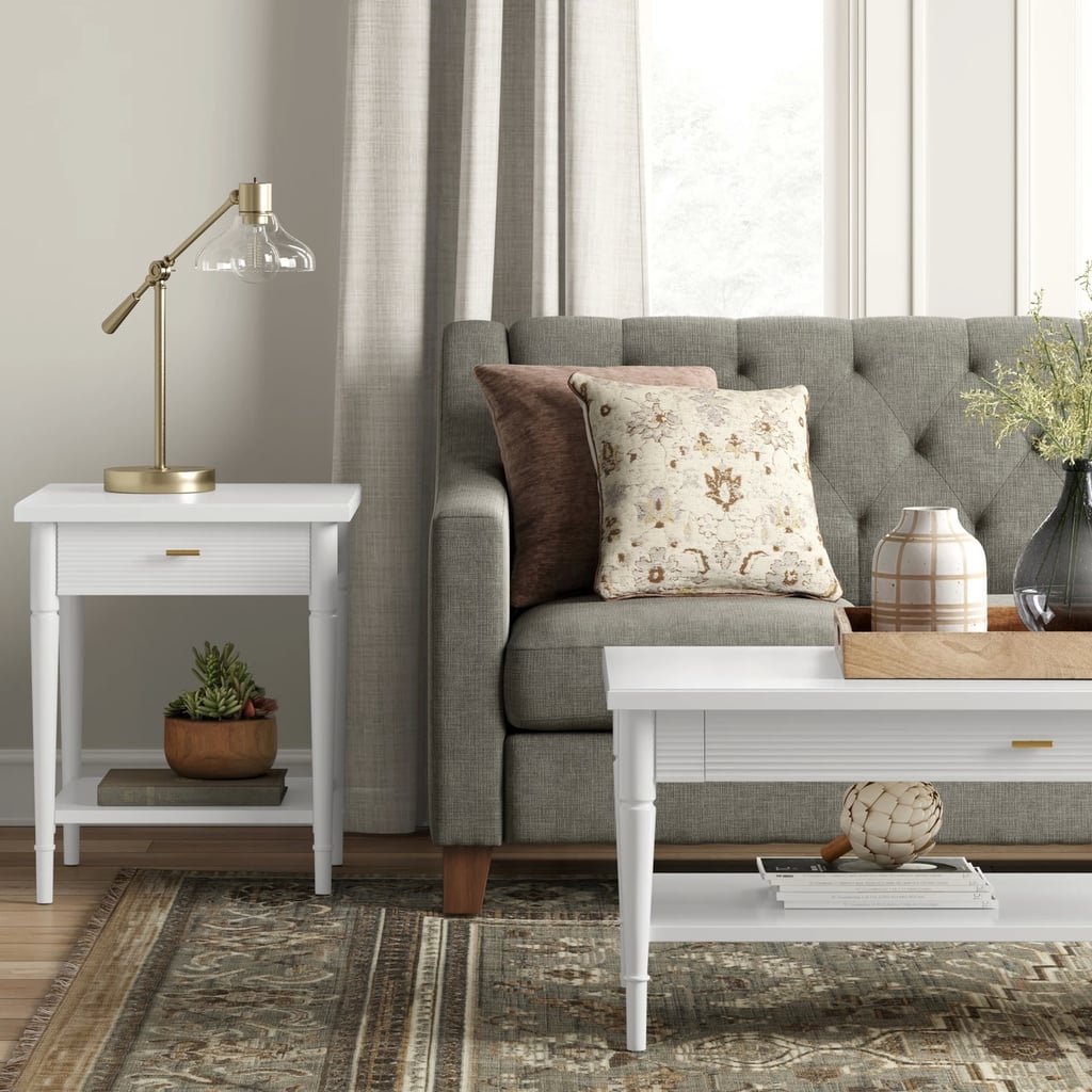 Threshold carson end table sale