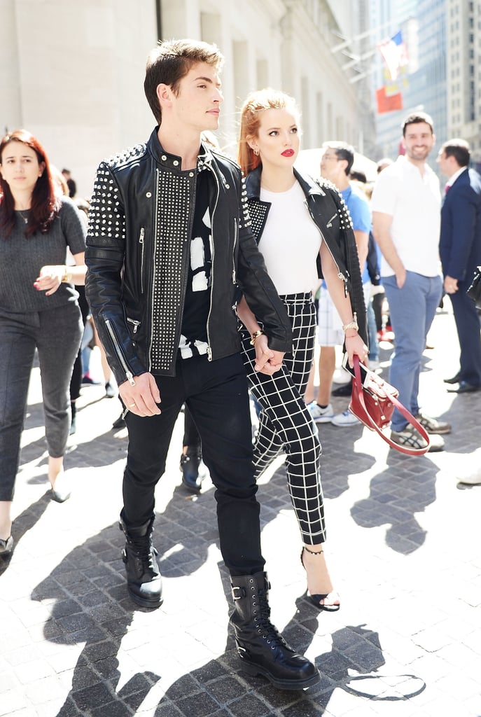 Bella Thorne and Gregg Sulkin Wearing Matching Outfits