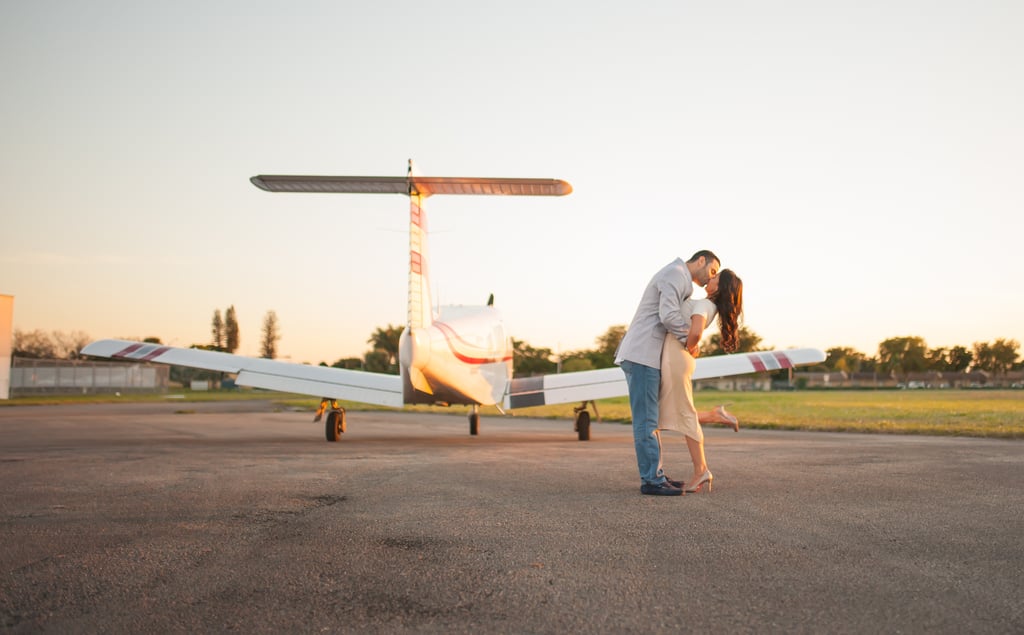 Airport Engagement Shoot