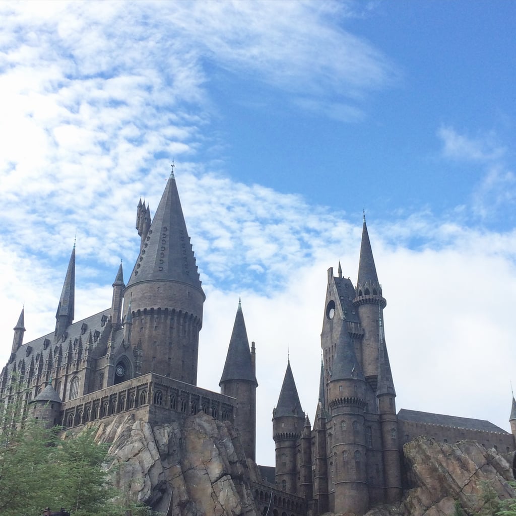 Is there a separate place at Hogwarts for people who just want to take pictures and not go on the Forbidden Journey ride?