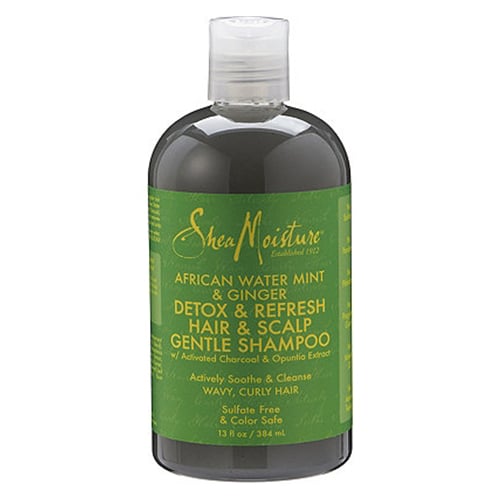 Shea Moisture African Water Mint & Ginger Detox Hair & Scalp Gentle Shampoo