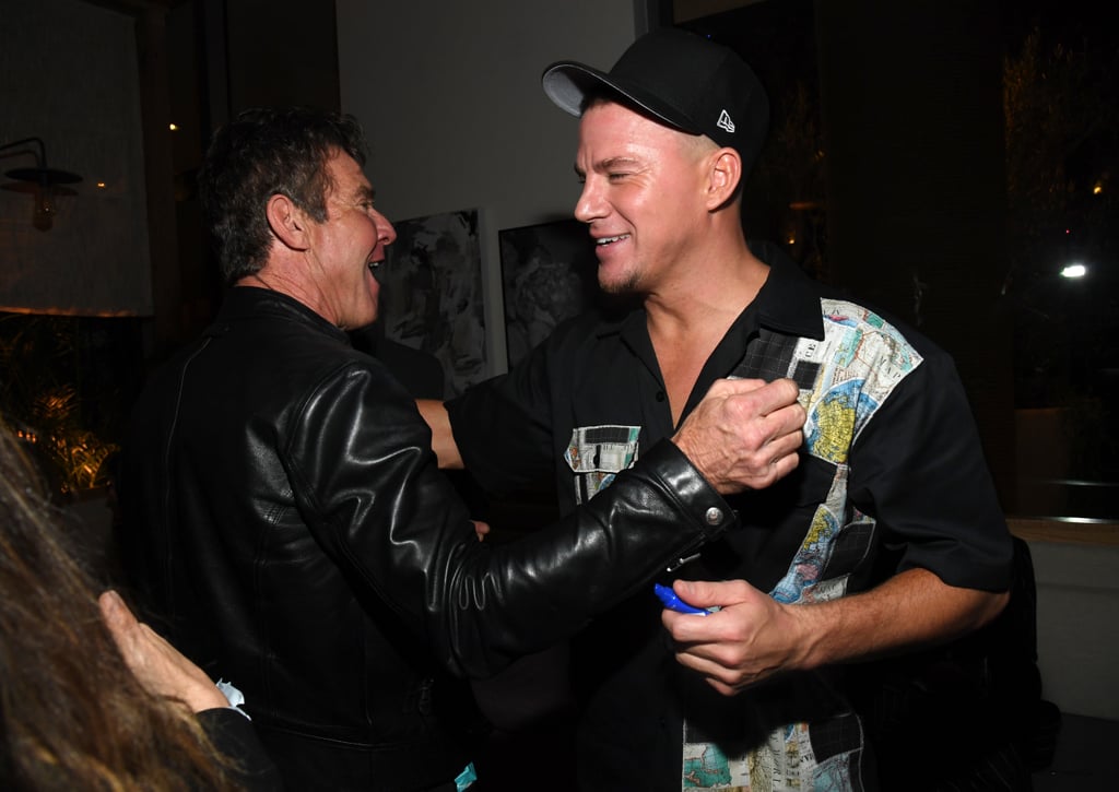 Dennis Quaid and Channing Tatum at the 2020 Republic Records Grammys Afterparty