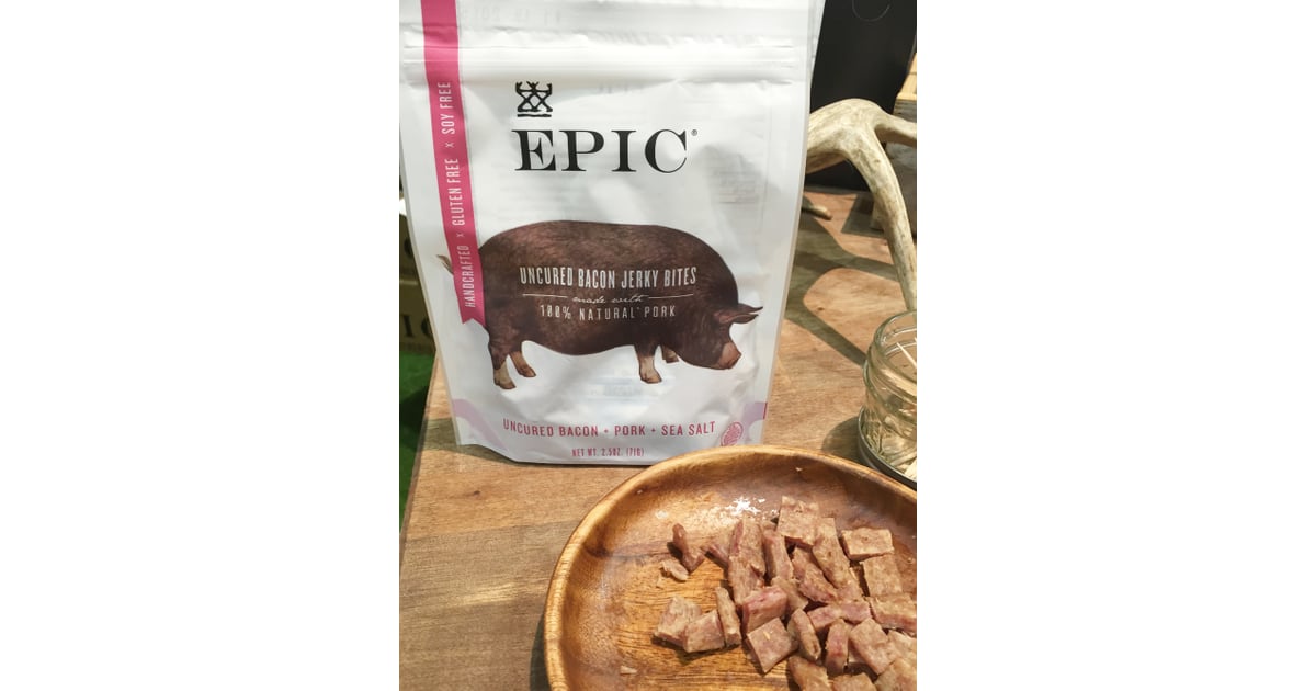 Epic Uncured Bacon Jerky Bites Best Snacks at the 2015 Fancy Food