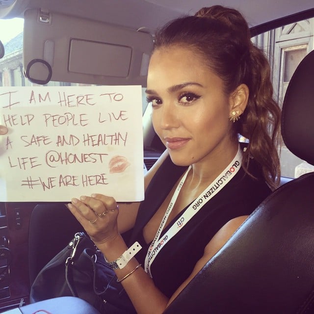 Jessica Alba continued her support and advocacy for a safe and healthy lifestyle. 
Source: Instagram user jessicaalba