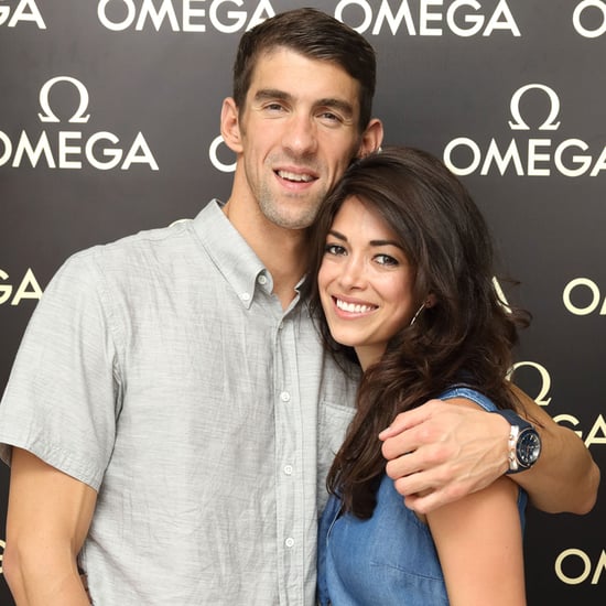 Michael Phelps and Nicole Johnson at Omega Event August 2016