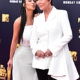 Kim Kardashian Causes a Stir in Cornrows at the MTV Movie and TV Awards